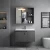 Aluminum Basin Set, Size 60 cm, Gray Color