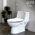 Floor Mounted Ceramic Toilet, Size 25 cm , White