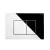 Grohe Actuation button, Square Shape, Chrome Color