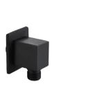 كوع خلاط دش مخفي، اسود، مربع، صناعة صينية من ORIENT STANDARD