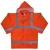 Reflective Security vest, Size L, Orange Color, Brand Vaultex