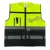 Reflective Safety Vest, Size M, Yellow/Black Color, Volta Brand