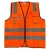Reflective Safety vest, Size XXL, Orange Color, Brand Volta