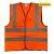 Reflective Protective vest, Size L, Orange Color, Brand Volta