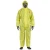 Chemical-Resistant Coverall, Size XXL, Yellow Color, Brand Ansell