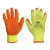 Half Latex Coated Safety Glove, Orange Color, 350g Weight, Volta Brand