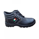 Polyurethane Leather Protective Shoe, Size 43, Black, Brand KA7