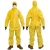 Disposable Protective Coverall Yellow Color, Brand Volta