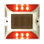 Solar Cat Eyes Size 104×123×23 mm, Red Color