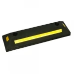 Heavy Duty Rubber Wheel Stopper Length 50 cm, Width 10 cm, Height 9 cm