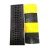 Speed Bump without Cable Passages Length 100 cm, Width 35 cm, Height 7 cm, Yellow and Black Color