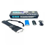 Flashlight P90, Dimensions 25.5×6×3.4 cm
