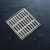 Square Floor Drain, Stainless Steel, Chrome, 15 × 15 cm, AUSHIN Brand