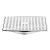 Square Floor Drain, Stainless Steel, Chrome, 15 × 15 cm,