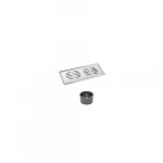 Stainless Steel Drain, Chrome Color, Size 60x10 cm, brand Ferplastsrl
