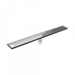 Stainless Steel Drain, Chrome color, size 15 x 15 cm, SIEME brand