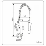 خلاط مطبخ نحاس، لون اسود، ماركه تيفاني