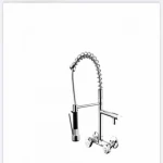 خلاط مطبخ جداري نحاس، لون كروم، ماركه HELEMEND