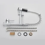 خلاط مطبخ نحاس، كروم مطفي