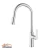 Brass kitchen mixer, chrome color, LIMA brand