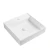 Square  washbasin white Color Size 45 cm