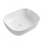 Washbasin, size 40 x 50 cm, white color