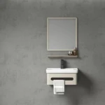 Decorative sink, beige color, Size 43x36 cm