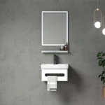 Decorative sink, white color, Size 43x35 cm