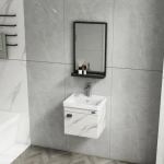 Plywood Decorative Sink White Color, Size 50 cm