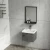 Plywood Decorative Sink Gray Color, Size 43 cm