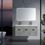 Plywood Decorative Sink Two Sinks Color, Size 120 cm