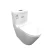 Floor Mounted Ceramic Toilet, 25 cm Size, White, Stamina brand
