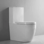 كرسي حمام أرضي سيراميك، مقاس 25 سم، لون أبيض، ماركه TREDEX