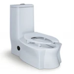 كرسي حمام أرضي سيراميك، لون أبيض، ماركه TATO