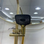 خلاط شاور كامل، لون برونزي