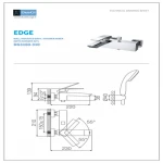 خلاط شاور ، لون كروم، ماركه ديوجي
