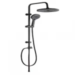 ماسورة دش بولو، لون اسود، تصميم جداري