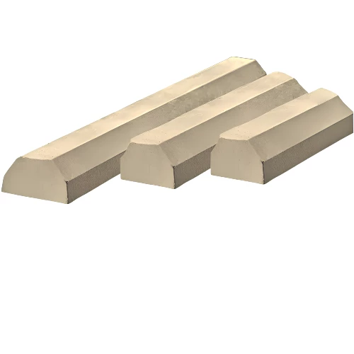 Reinforced Concrete Wheel Stoppers Size 200×23×25 cm Color Beige