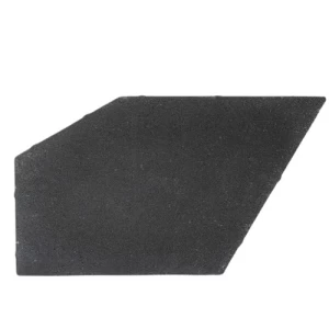 Shop Holland Interlock Tiles, Rough, Size 28X16.2X6 cm, Black ...