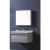 Rectangular Wooden Vanity Unit, 80 × 46 cm, Light Grey Color