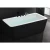 Classic White Tub, with Mixer, Elegant Design