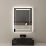 Rectangular shape LED Reflector 3 lighting colors, Size 60 × 80 cm
