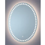 Contemporary Chinese LED Mirror size 80 x 60 cm, circular shape