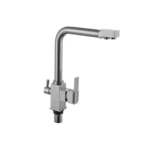 High Kitchen Mixer Durable Metal, Chrome Finish, Functional Design