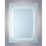 مراية مضيئة ليد صيني شكل دائري، مقاس 60 × 60 سم
