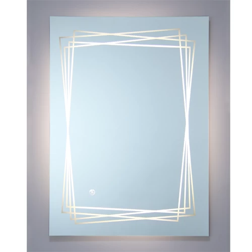 مراية مضيئة ليد صيني شكل دائري، مقاس 60 × 60 سم مراية مضيئة ليد صيني شكل دائري، مقاس 60 × 60 سم