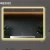 Chinese Illuminated Mirror 3 lighting colors, Size 60 x 80 cm, Rectangular shape
