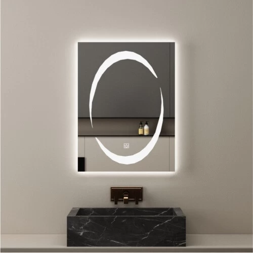 عاكس ليد 3 ألوان إضاءة ابعاد 80×60 سم، شكل مستطيل عاكس ليد 3 ألوان إضاءة ابعاد 80×60 سم، شكل مستطيل