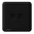 RJ11 Telephone+RJ45 Internet/Data Cat6 Socket, Black Color, Siemens (Delta Seata)