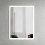 عاكس ليد مقاس 80×60 سم، إطار اكريليك، شكل مستطيل